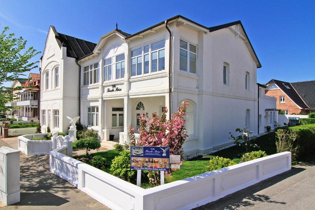Villa Frische Brise 3 Seerose Westerland Buitenkant foto